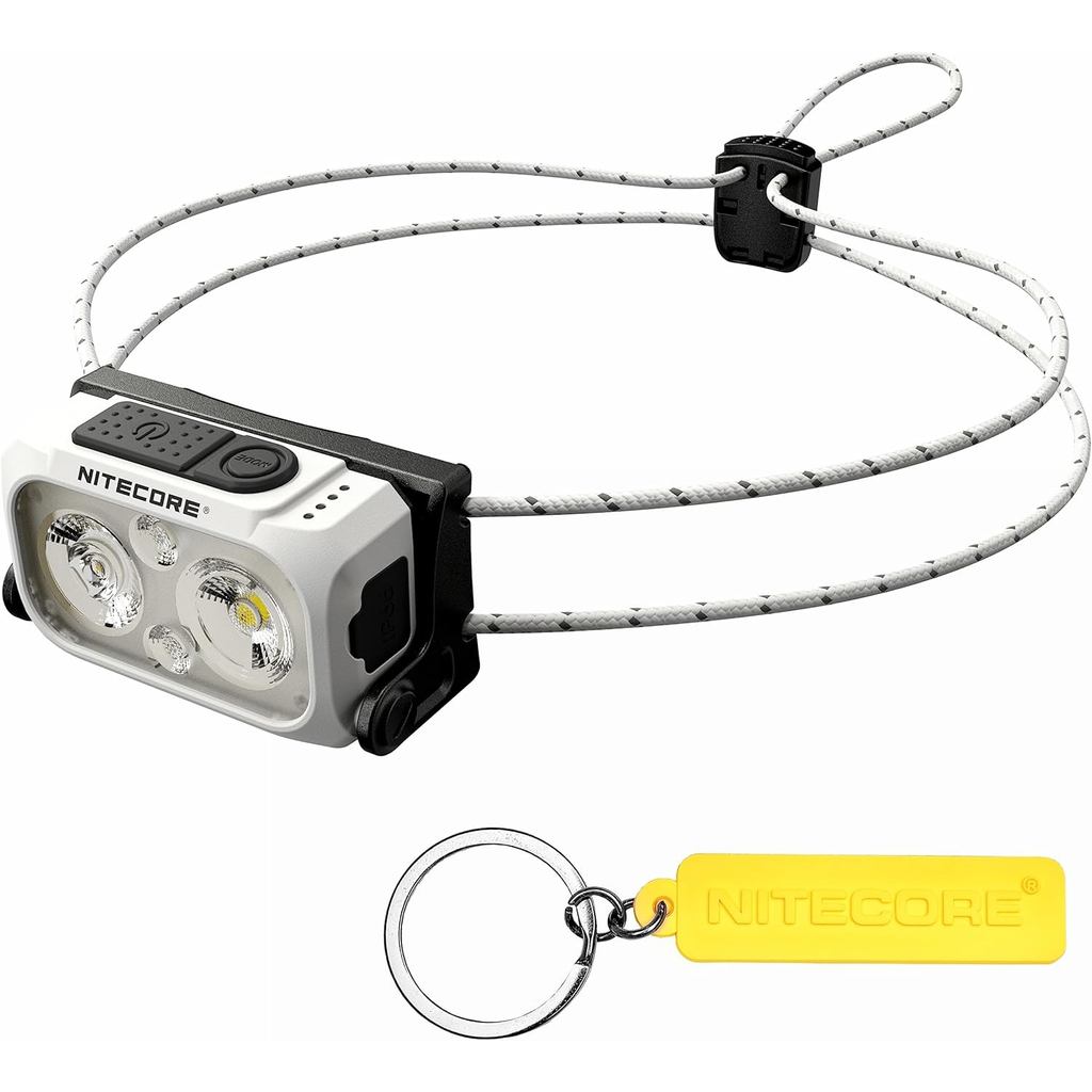 ไฟฉาย Nitecore NU21 360 ลูเมน น้ำหนักเบาทามOutdoor พร้อมฟังก์ชัน Dual Beam ชาร์จได้ผ่าน USB-C (สีขาว