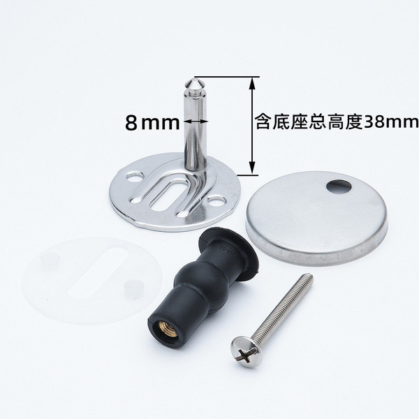 ฝาชักโครก karat ฝาชักโครก เลขที่. ชุดอุปกรณ์เสริมสําหรับที่นั่งชักโครกแผ่นเหล็ก 3 ชิ้นพร้อมสกรู ฝารอ