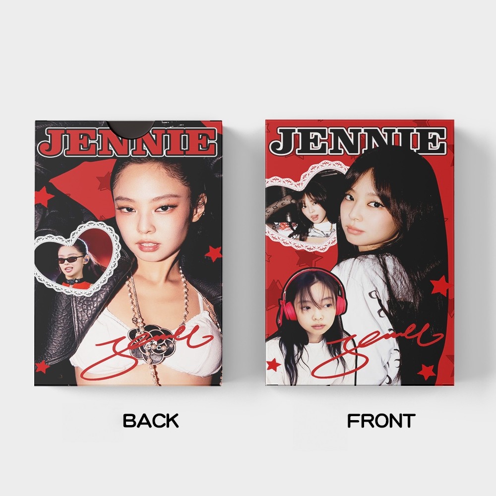 30pcs BP JENNIE DEADLINE World Tour Lomo การ์ดกระโดด DDU-DU BORN สีชมพู ALBUM KILL THIS LOVE โปสการ์