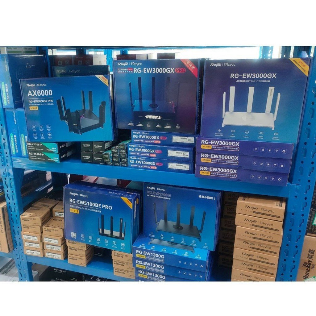 Ruijie RG-EW3000GX PRO 3,000M WIFI6 เราเตอร์ไร้สาย Gigabit เต็มรูปแบบ