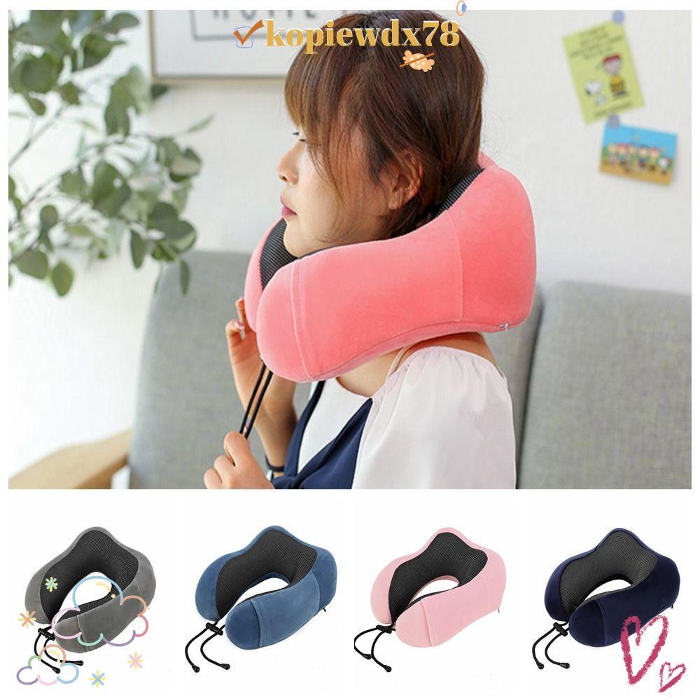 KOPIEWDX หมอนรูปตัว U, รองคอป้องกันคอหมอนเดินทาง, styler 30*25*15 ซม. เมมโมรี่โฟม EaCervical Healthc