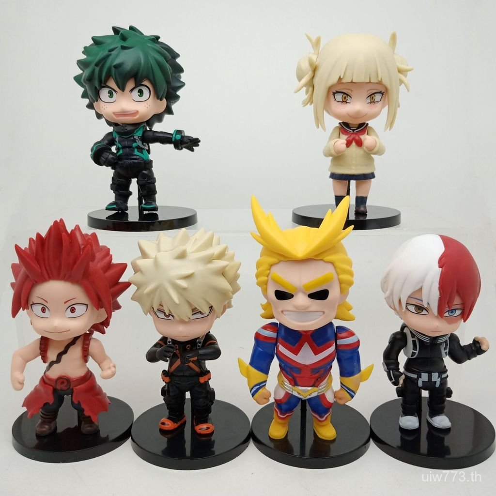 6 Booming Frozen Body สไตล์ Is My Hero Academia Haoshengdu Out เครื่องประดับรูป Midoriya Booming ตุ๊