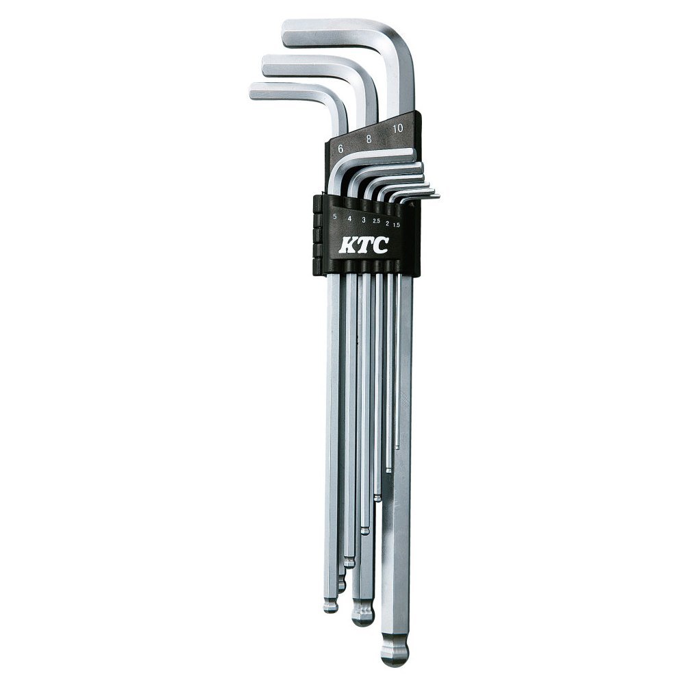 Kyoto Machinery Tools KTC ชุดประแจหกเหลี่ยมยาว Ball Point L HL259SP สินค้าใหม่แท้และถูกกฎหมาย