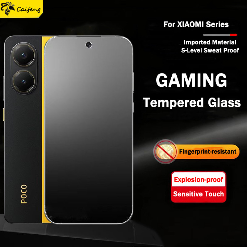 ฟิล์มกระจก ด้าน สำหรับ Xiaomi POCO X7 X6 Neo X5 X4 X3 NFC M7 M6 Plus M5 M5s M4 M3 F7 Ultra F6 F5 F4 