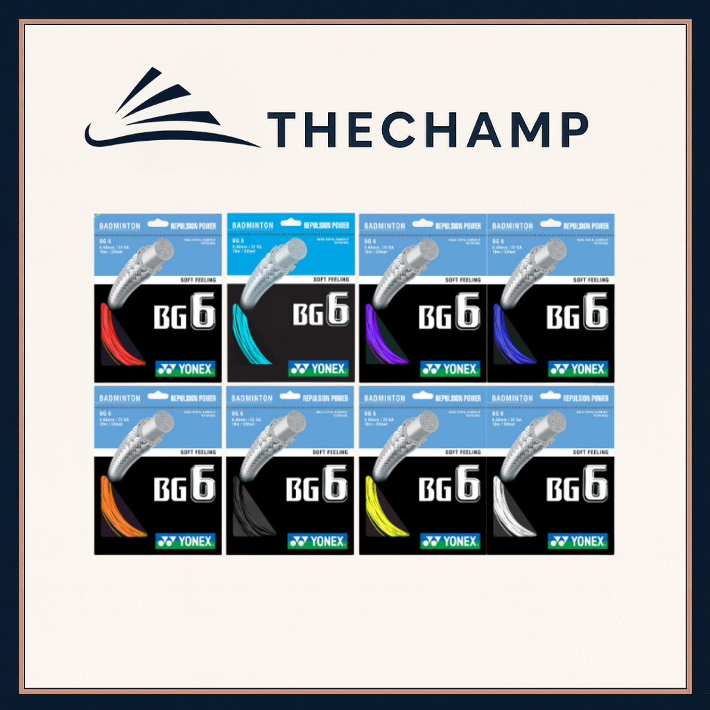 Tali Badminton Yonex BG6 สายแบดมินตัน Yonex BG6
