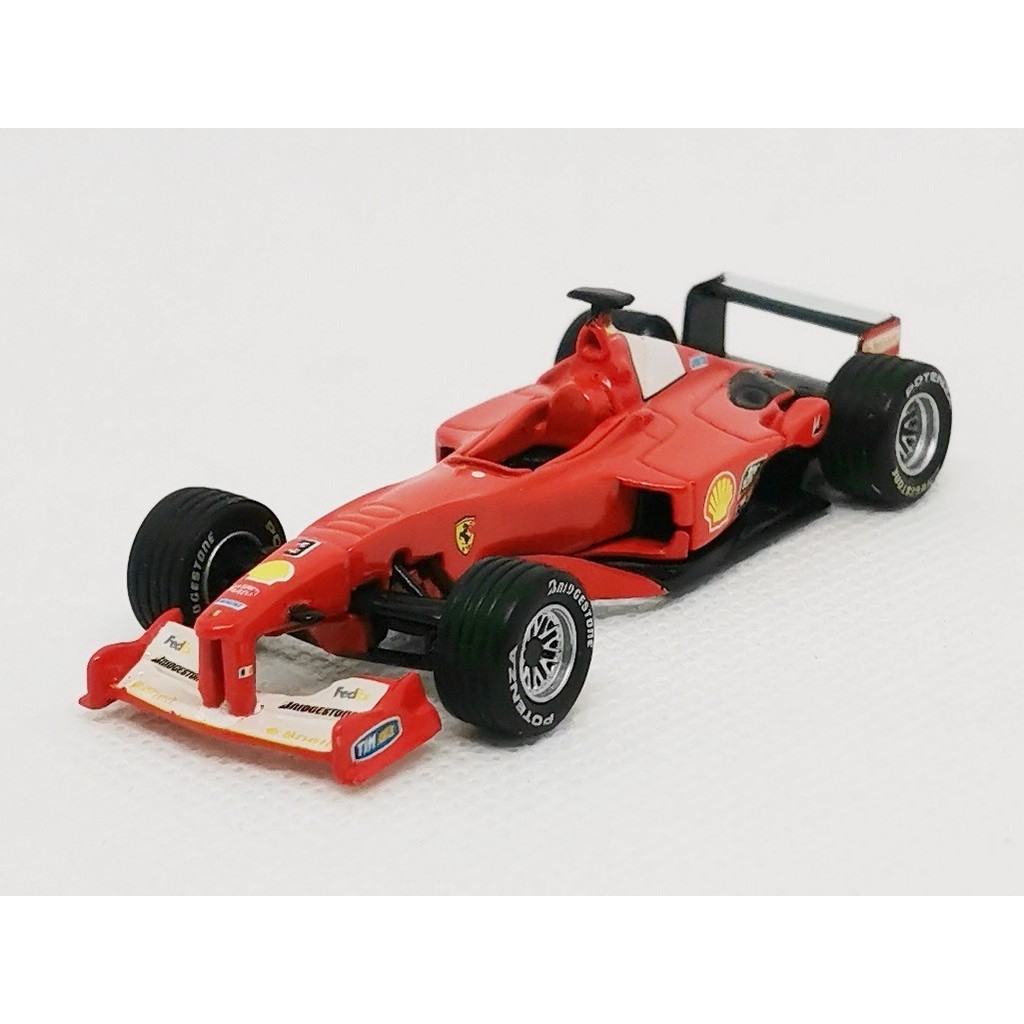 [สต๊อกพร้อม] Jingshang 1/64 Ferrari F2000 Formula One F1 Racing Alloy Car Model Schumahe Ferrari Fir