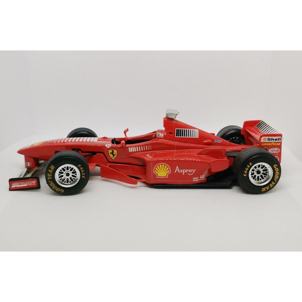 [สต๊อกพร้อม] Made in Italy Burago Burago 1/24 Ferrari F310 Formula One F1 Car Model 1996 Racing Seas