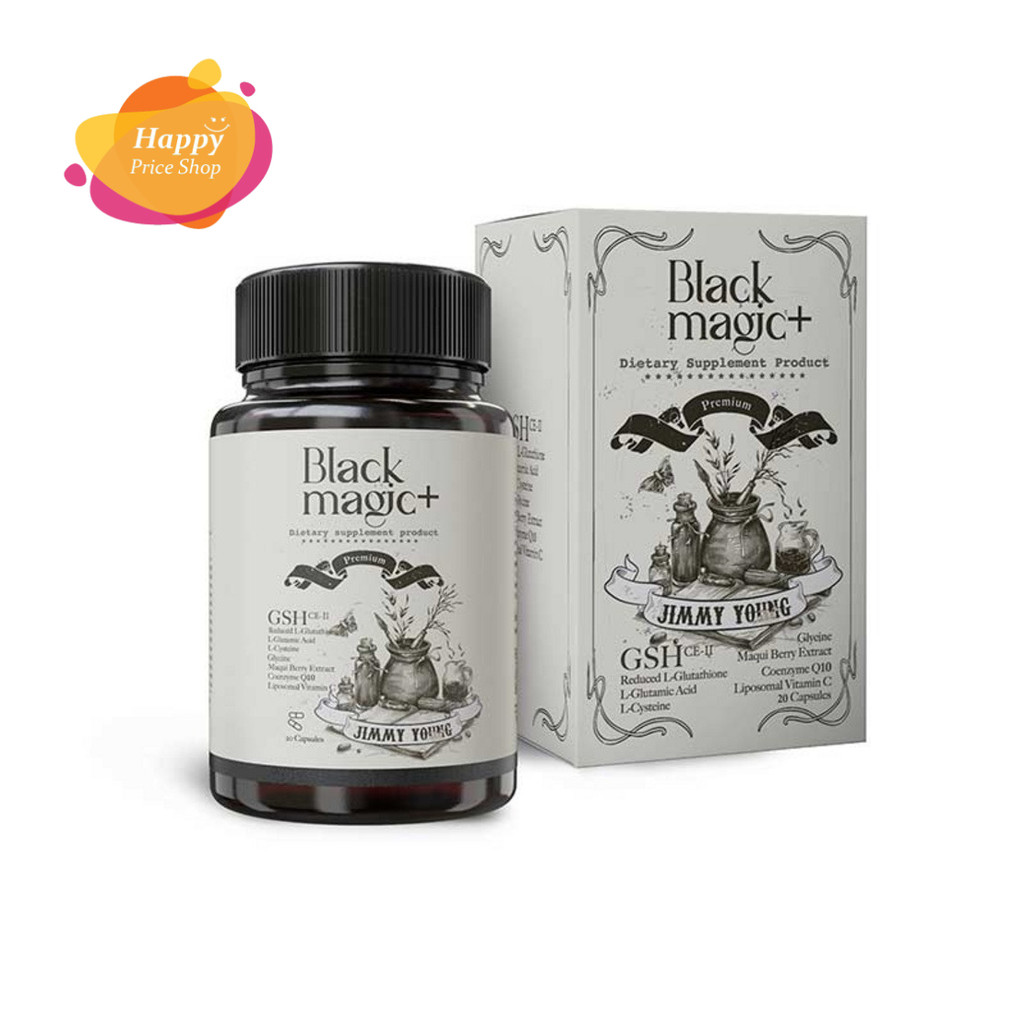 Black Magic Plus GSH CE-II แบล็คเมจิก จีเอสเอช ซีอีทู บรรจุ 20 แคปซูล
