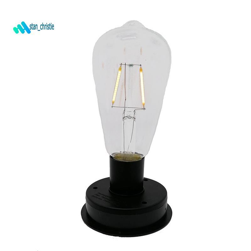 1 PC พลังงานแสงอาทิตย์ LED Filament หลอดไฟ 2800K เซ็นเซอร์แสงอัตโนมัติรั้วไฟกลางคืนสําหรับโคมไฟสวน
