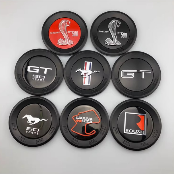 เหมาะสําหรับ Mustang Tail Label GT รถ 50th Anniversary Mustang 2.3T ด้านหลัง Tailgate ตกแต่งรถสติกเก