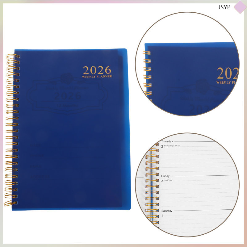 Notepad Notebook Calendar Planner Daily Appointment junshaoyipin