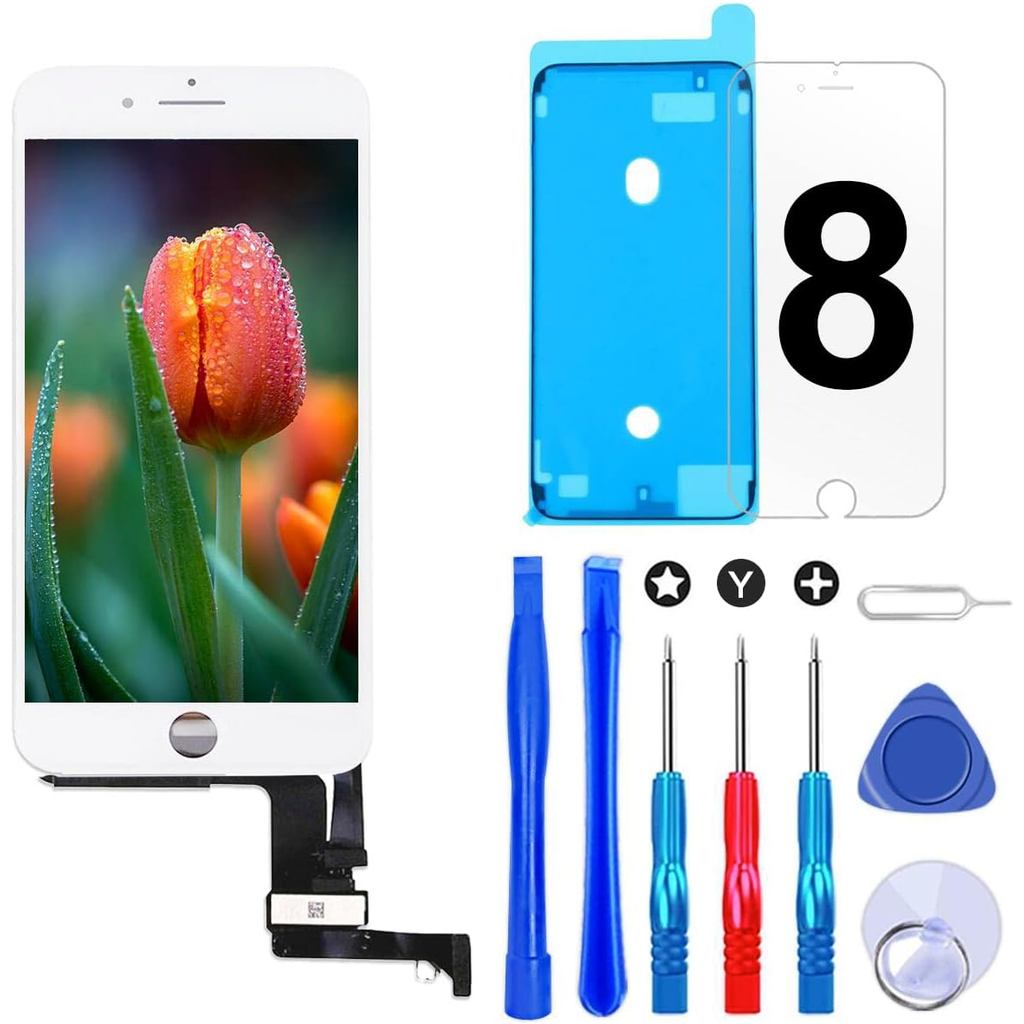 Brinonac Screen Replacement for iPhone 8/SE 2020 4.7 inch LCD Digitizer Touch Screen LCD Replacement