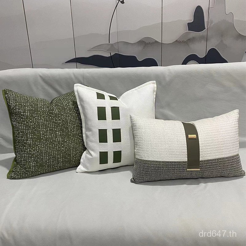 ห้องนั่งเล่นเก้าอี้เบาะหลังปลอกหมอนเบาะรองนั่ง Core-Free Lumbar Support โซฟาจีนปลอกหมอนข้างเตียง QOA