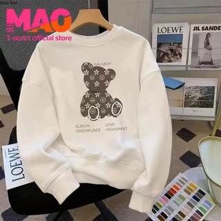 COD✅(จัดส่งในกรุงเทพฯ)MAO Shop Right เสื้อแขนยาวคอกลม ฮู๊ดแบบสวม เสื้อกันหนาวแฟชั่น ราคาสุดแสนถูก ใส่แล้วดูคูลส์ unisex