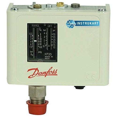 Danfoss สวิตช์แรงดันน้ํามัน (Range: 0.2 Bar to 7.5 Bar) สําหรับหม้อต้ม,Steam Turbine,Automobile,HVAC
