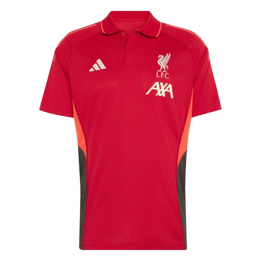 adidas ฟุตบอล เสื้อโปโล Liverpool FC Tiro 25 Competition ผู้ชาย สีแดง KB1453 - รูปที่ 4