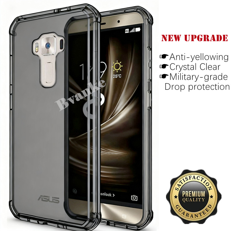 สําหรับ ASUS ZenFone 3 ZE520KL ZA520KL Z017DB Z017D Z017DA Z017DC Slim โปร่งแสงซิลิโคนนุ่ม Jelly กรณ