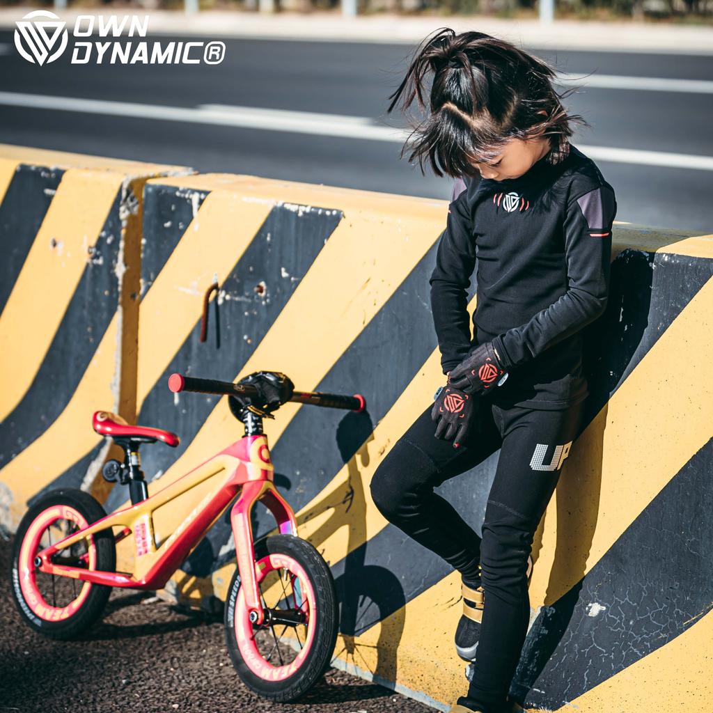 ชุดกีฬาสำหรับเด็ก Own Dynamic OD ทำจากขนแกะ ใส่ได้ในฤดูหนาว เหมาะสำหรับการขี่จักรยาน