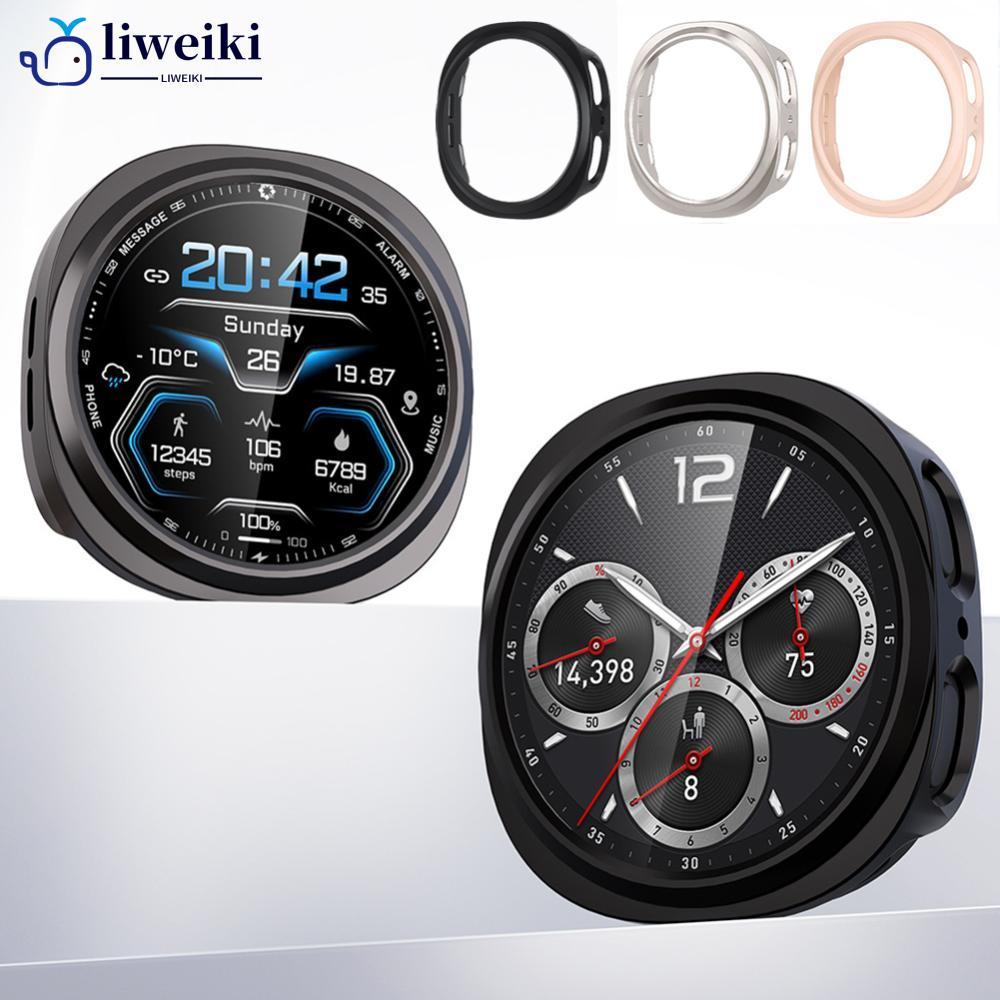 LIWEKI PC Hard นาฬิกาสําหรับ Samsung Galaxy Watch 8 40 มม.44 มม.ป้องกันสําหรับ Galaxy Watch 8 นาฬิกา