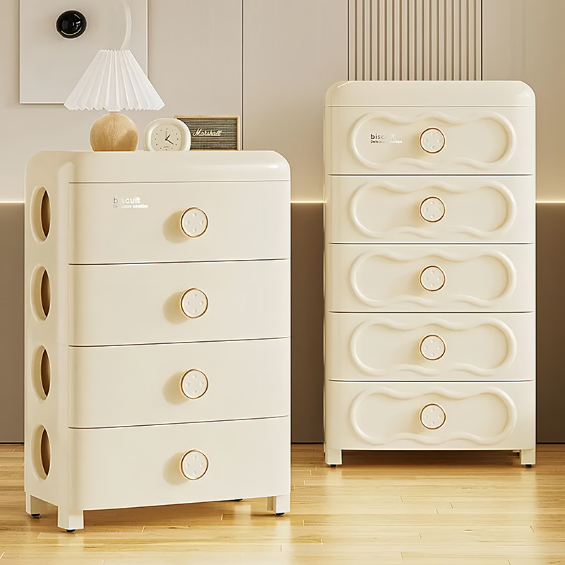 SUKI ลิ้นชัก ลิ้นชักพลาสติก ดีไซน์มินิมอล ตู้ลิ้นชักเก็บเสื้อผ้า ตู้เสื้อผ้าเด็ก พร้อมล้อเลื่อน