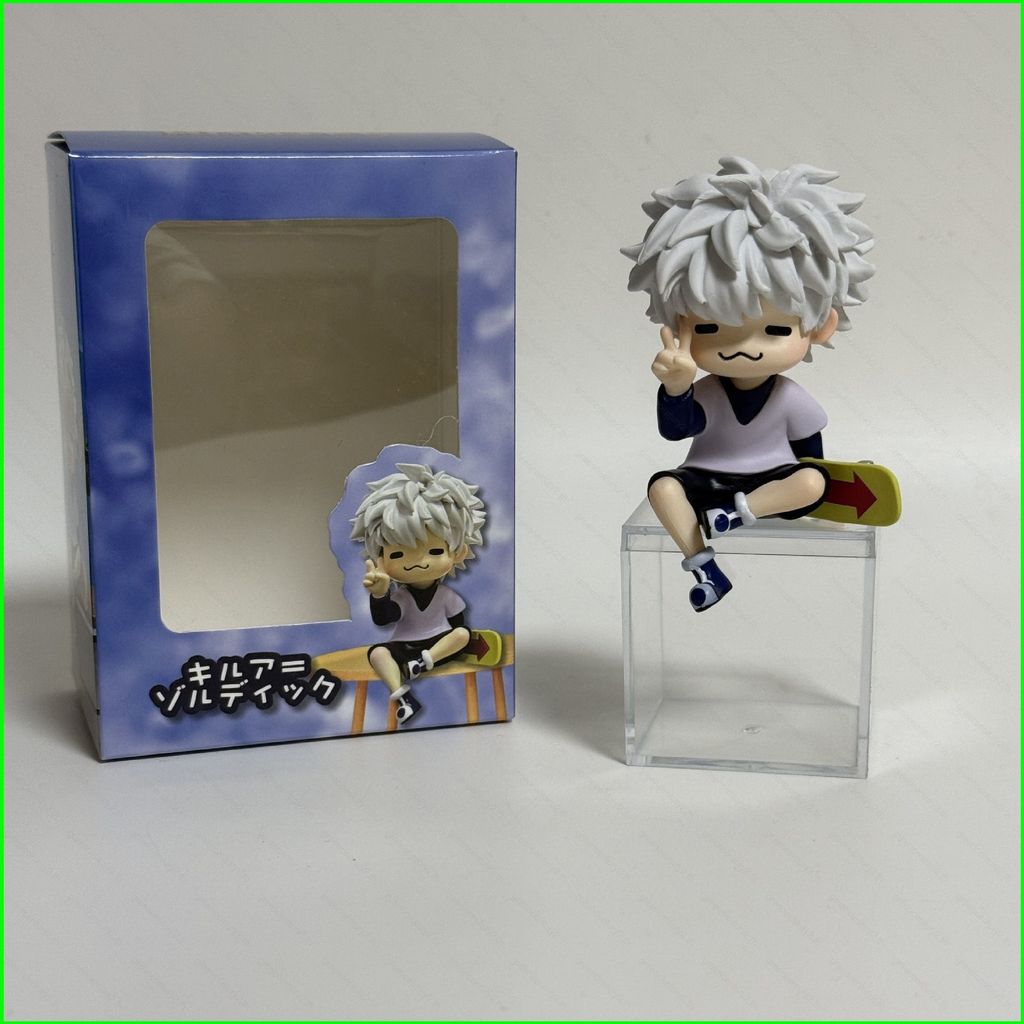 GC HUNTER HUNTER Action Figure Killua Zoldyck รุ่น Q ที่นั่ง Beiye ตุ๊กตาของเล่นสําหรับเด็กเครื่องปร