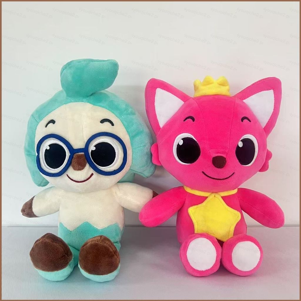 SY2 Pinkfong Hogi ตุ๊กตาตุ๊กตาของขวัญสําหรับสาวตกแต่งบ้านตุ๊กตาของเล่นหมอนเบาะสําหรับเด็กคอลเลกชัน Y