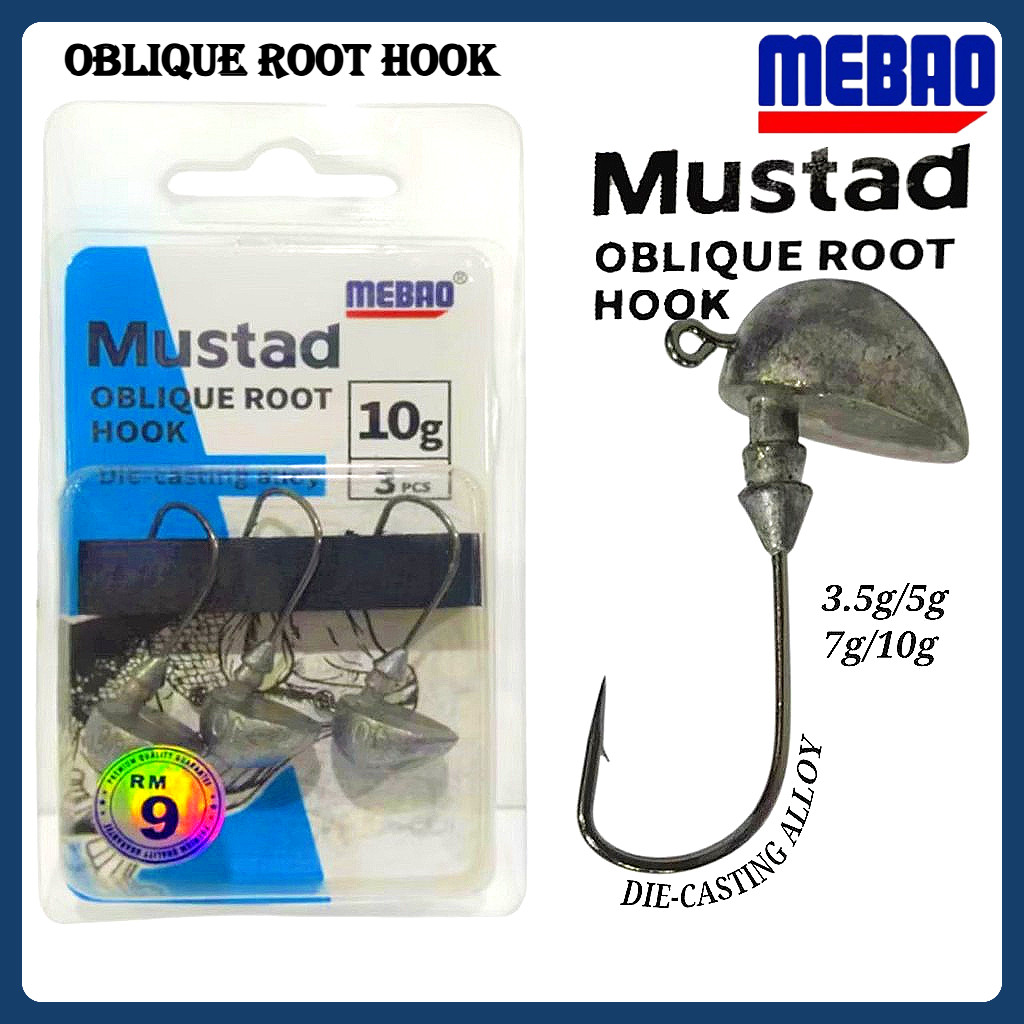 MEBAO MUSTARD OBLIQUE ROOT HOOK / หัวจิ๊ก / Mata Kail Mebao