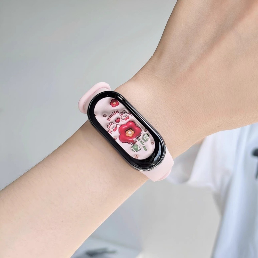 สายซิลิโคน for Xiaomi Mi Band 10 9 8 NFC for Smartwatch Miband 10 9 8 อุปกรณ์เสริมสายรัดข้อมือกีฬานุ่มสายรัดยาง ราคา ถูกที่สุด โปรบีเคเค แกลเลอรีภาพที่ 2