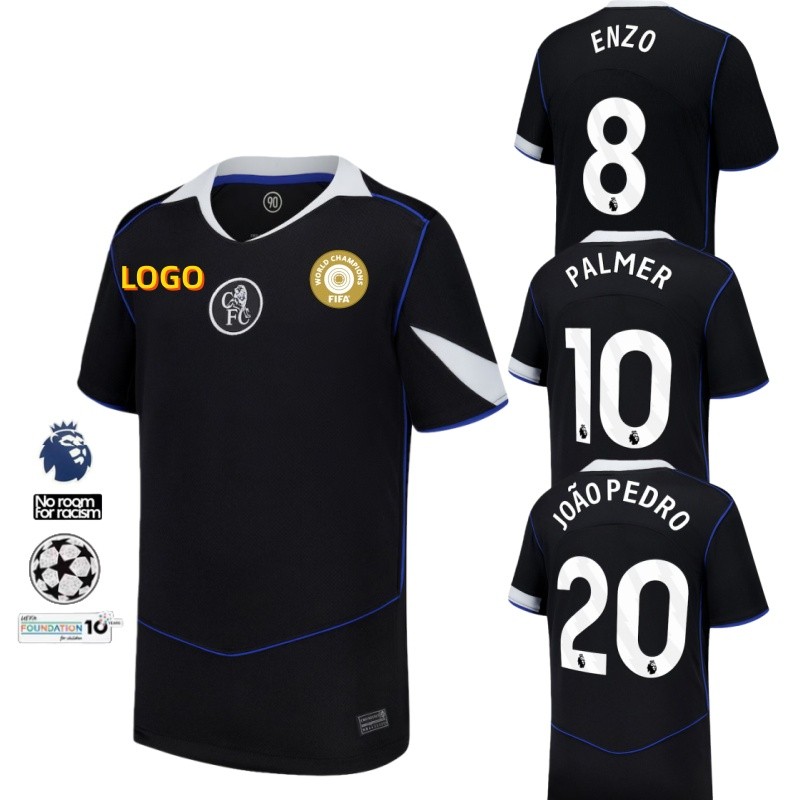 CFC 25/26 Fans Edition เสื้อยืดเสื้อฟุตบอลแขนสั้น 3rd สําหรับผู้ชายพร้อม S-4XL #20 JOÃO PEDRO