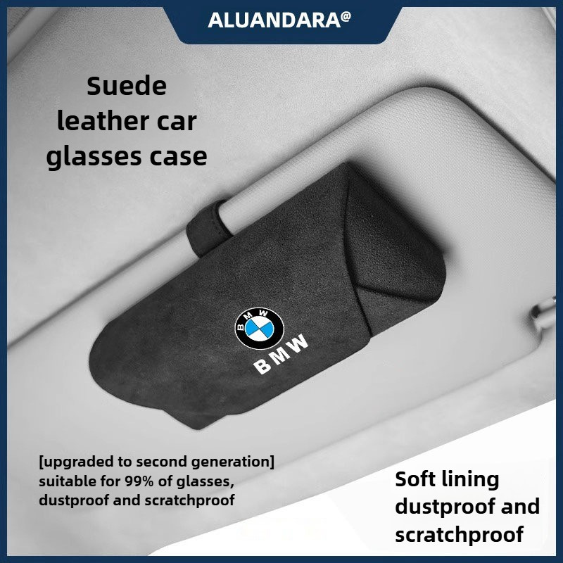 เหมาะสําหรับเคสแว่นตามัลติฟังก์ชั่นในรถยนต์ BMW 1 series 3 series 5 series x1/x3/x5/ที่ใส่แว่นกันแดดบังแดด