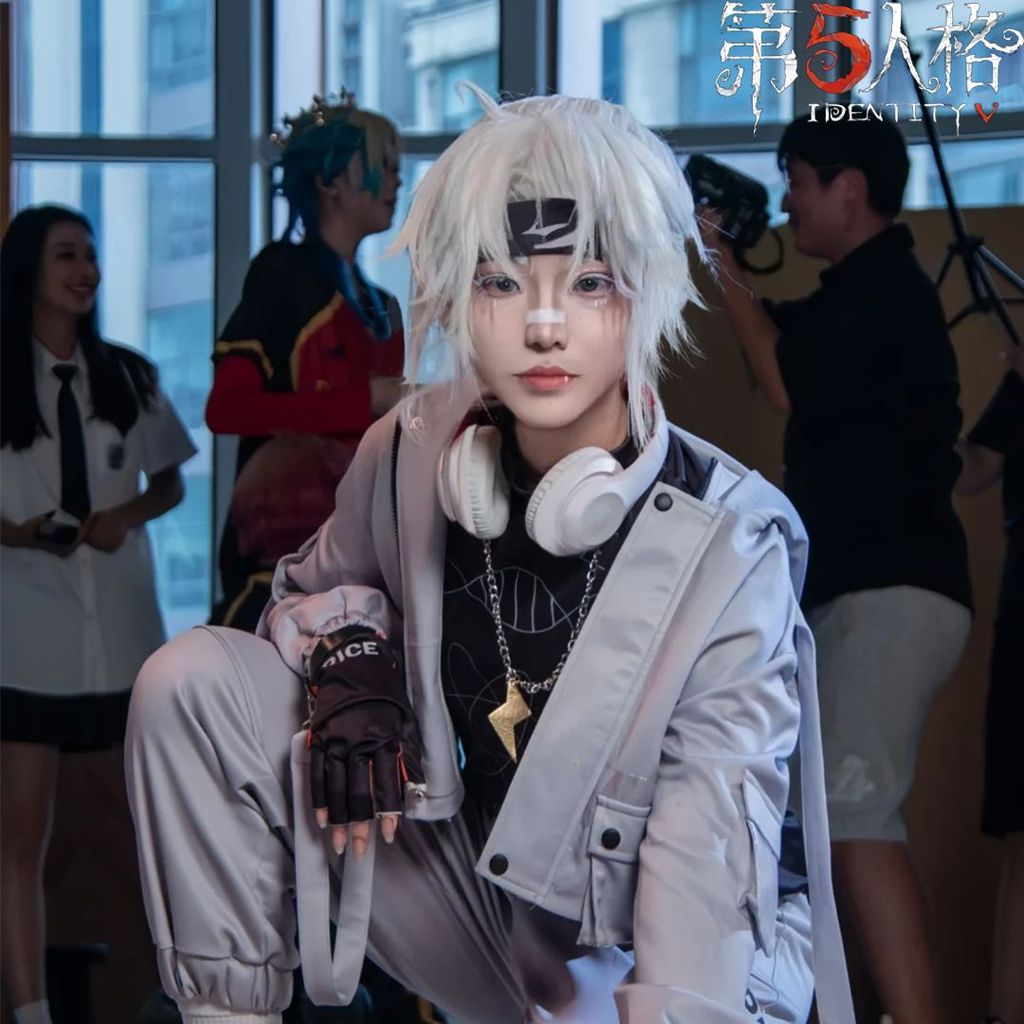 ระดับที่สองที่สอง格小黄BDuck联动服装ชุดกีฬาคอสเพลย์ข้าวเกม鸭动漫服装นักโทษบุคลิกภาพที่ห้าของเป็ดน้อยสีเหลือง BDu