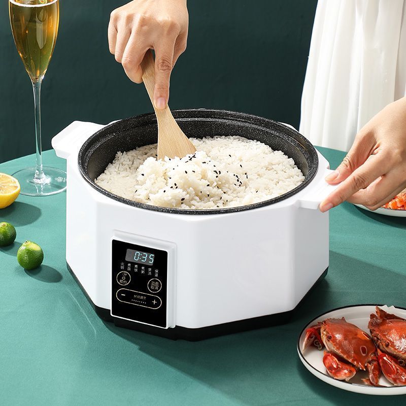 多功能电热锅家用锅一体学生宿舍电炒锅电煮蒸煮面锅电热电锅20251122Multifunctional Electric Pot, Household Pot, Student Dormitory E