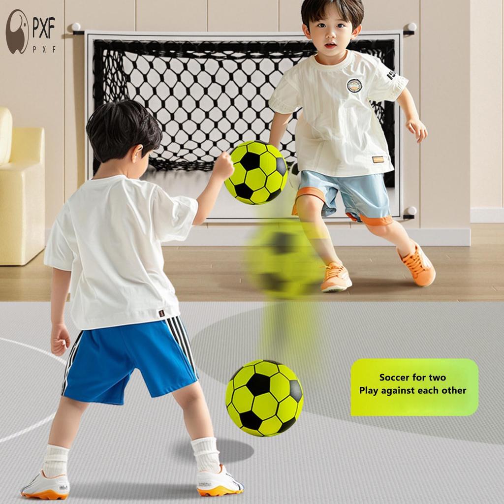 ลูกฟุตบอลโฟมเงียบ เลขที่.5 พร้อมวัสดุพรีเมี่ยมลูกบอลเด้งเสียงรบกวนต่ําพร้อมโกลฟุตบอลเหมาะสําหรับกิจกรรมในร่มต่างๆ - รูปที่ 7