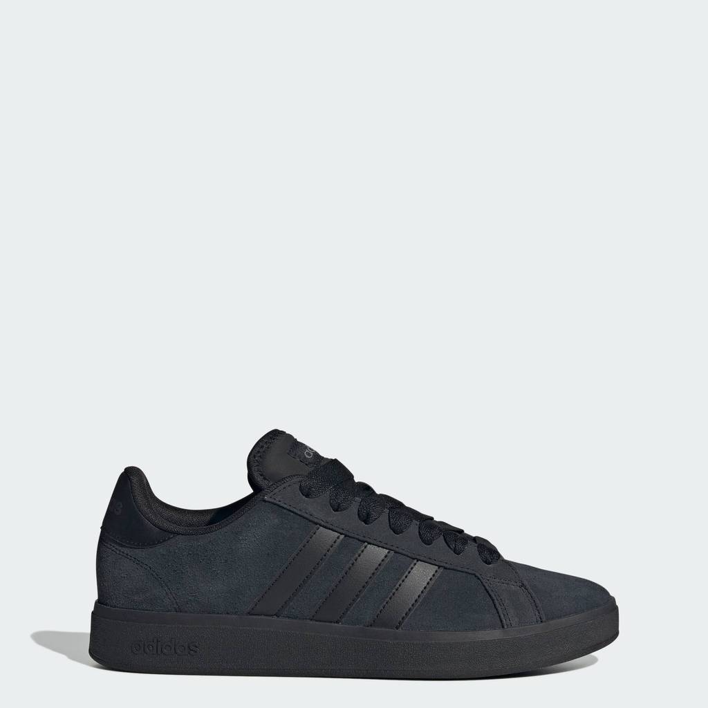 adidas ไลฟ์สไตล์ รองเท้า Grand Court Base 00s ผู้ชาย สีดำ JR5541