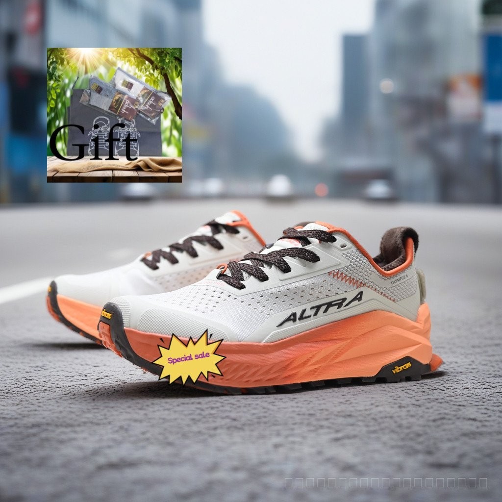 Altra OLYMPUS6 รองเท้าวิ่งกลางแจ้งสําหรับบุรุษและสตรีรองเท้ากีฬาระบายอากาศน้ําหนักเบา