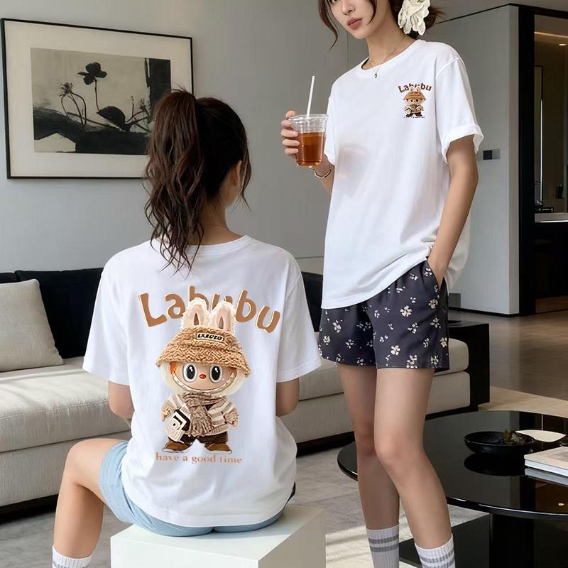 เสื้อยืดสไตล์เกาหลี สกรีนเเน่น ลายคมชัด สำหรับผู้ชายและผู้หญิงสามารถใส่ได้ มี5 สีให้ได้เลือกใส่ ส่งด