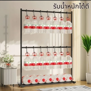 ราวแขวนผ้า 2ชั้น สูง180cm เเขวนได้80ตัว+ ไม่ขึ้นสนิม แข็งแรงและทนทาน าวเเขวนผ้าเหล็ก ราวตากผ้า