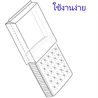 NICE ถุงพลาสติกใส่ที่นอน ประหยัดพื้นที่ กันฝุ่น และกันแมลง ไม่ฉีกขาดง่าย หนา ทนทาน ใช้งานง่าย