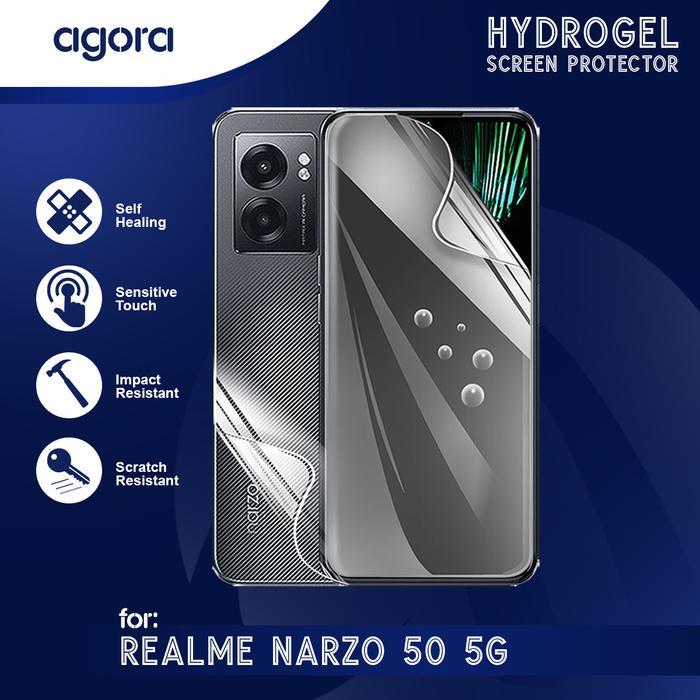 LAYAR Anti-Scratch Hydrogel สําหรับ Realme Narzo 50 5G Hydrogel SCREENป้องกันฟิล์ม - ANTI SPY, FULL 