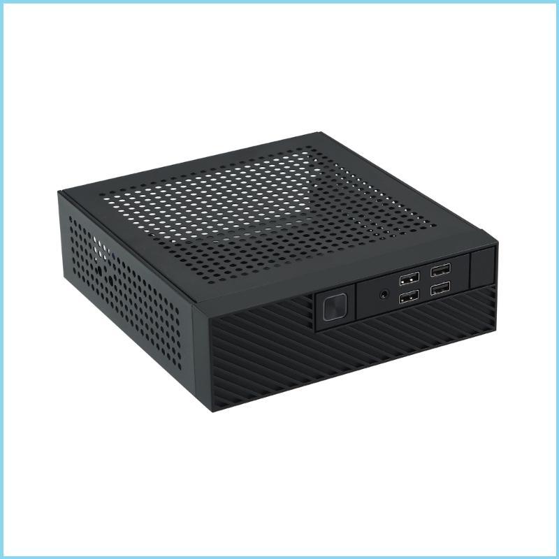 EZR M10 Mini ITX เคสคอมพิวเตอร์แชสซี HTPC Host Case USB ITX Enclosure PC Case