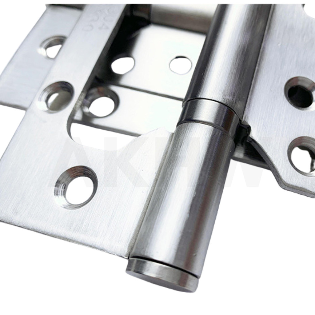 บานพับประตูปีกผีเสื้อ 4 นิ้ว KingsMan วัสดุสแตนเลสแท้ SUS304 ความหนา3.0mm แข็งแรง ทนทาน ไม่เป็นสนิม [ปลีก1ชิ้น/แพ็ค3ช... - รูปที่ 3