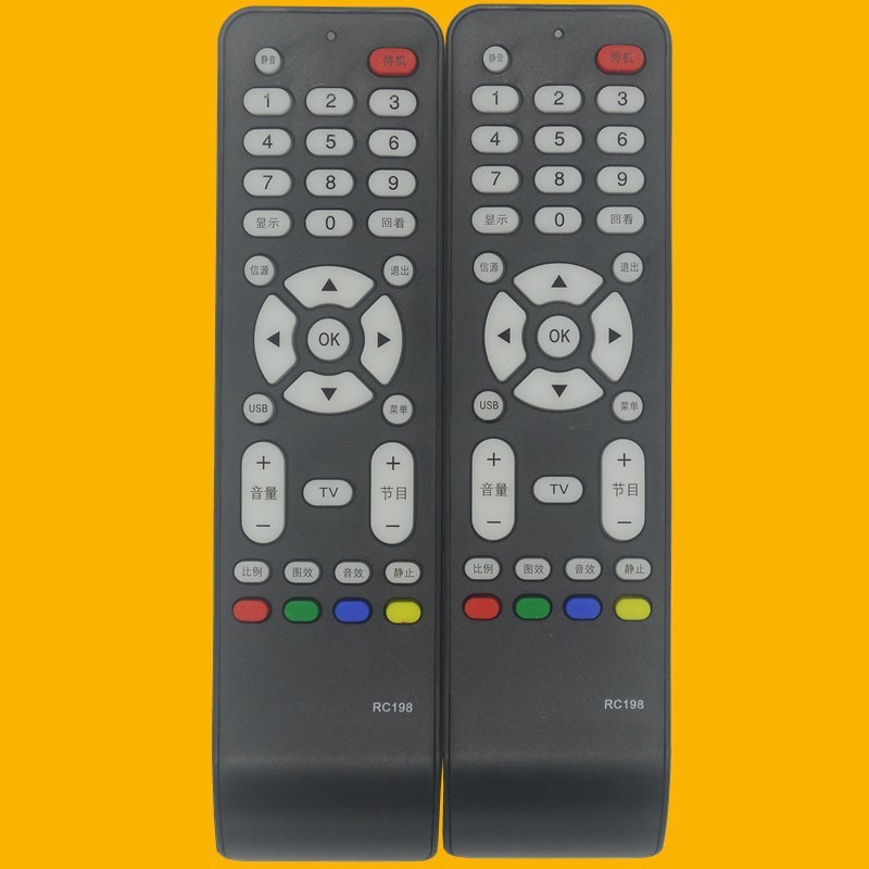 เหมาะสําหรับ TCL TV รีโมทคอนโทรล RC198 L32M9B L32F19 L37E9BD L26E19 L32E9BE