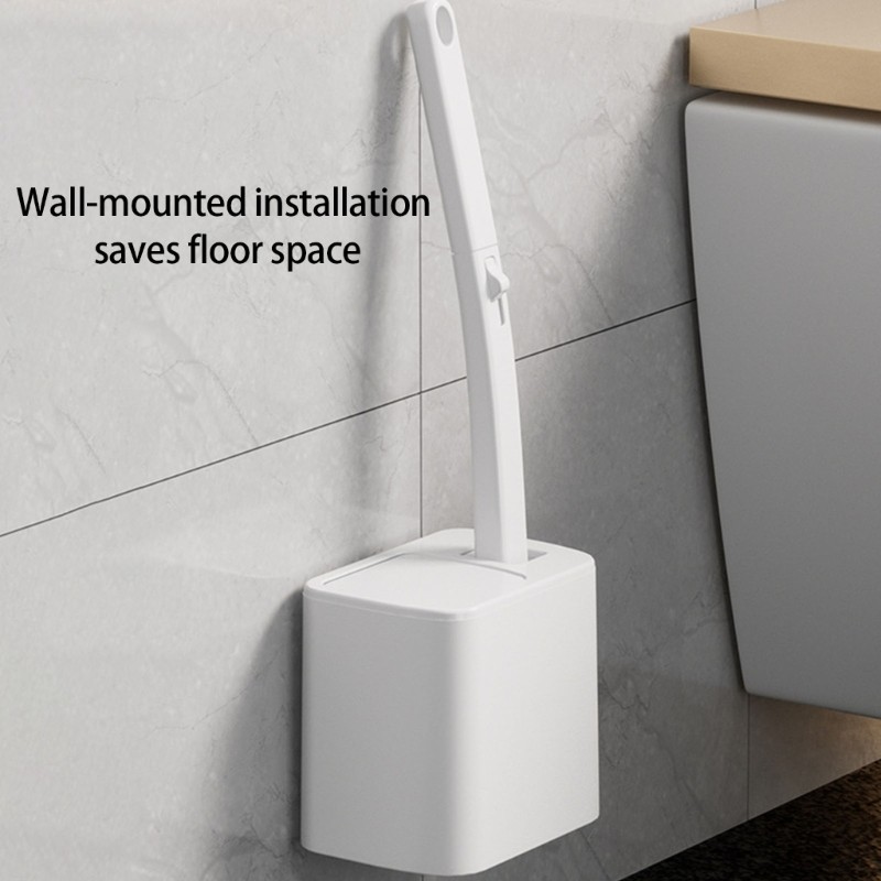 Kkvision ห้องน้ําห้องน้ําซักผ้าแปรงปฏิบัติห้องน้ําชามแปรงเปลี่ยนหัวแปรงอุปกรณ์ห้องน้ํา Endu