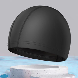 หมวกว่ายน้ำสำหรับเด็กและผู้ใหญ่ ผ้าตาข่ายทำจากผ้าเนื้อนุ่ม ใ…