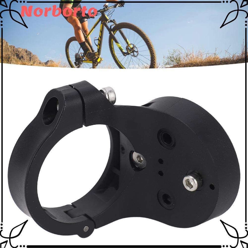 MAGENE นอร์บอร์โต ขายึดไฟท้ายจักรยาน, ขายึดไฟท้ายสีดําติดตั้งง่าย, ขายึดคอมพิวเตอร์จักรยานแบบปรับได้