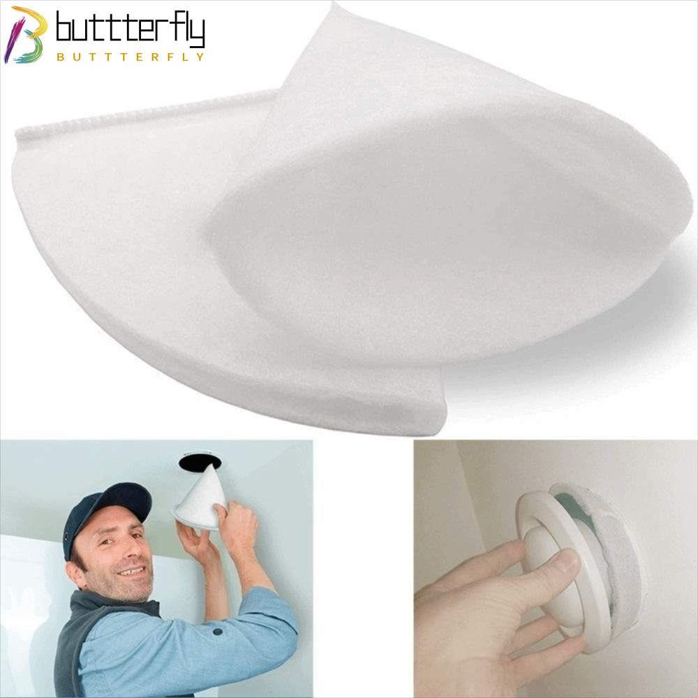 BUTTTERFLY 5 ชิ้นกรองอากาศไอเสีย,ใช้งานร่วมกับกรวยยุโรปกรอง,ผ้าฝ้ายทางเลือก Conical Air กรองฟองน้ําส