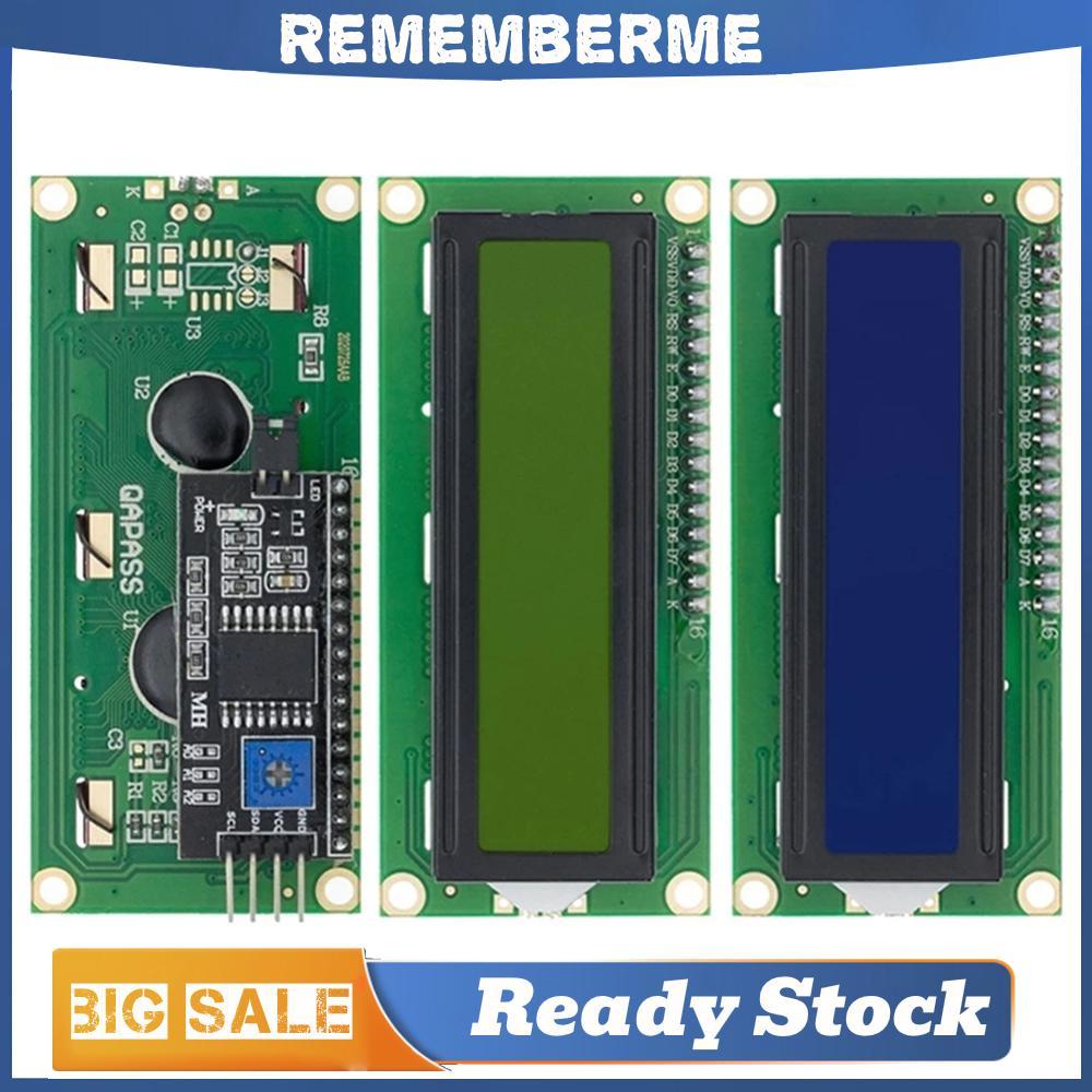 LCD1602 จอแสดงผล LCD HD44780 หน้าจอ LCD 16x2 ตัวละครเข้ากันได้กับ Arduino
