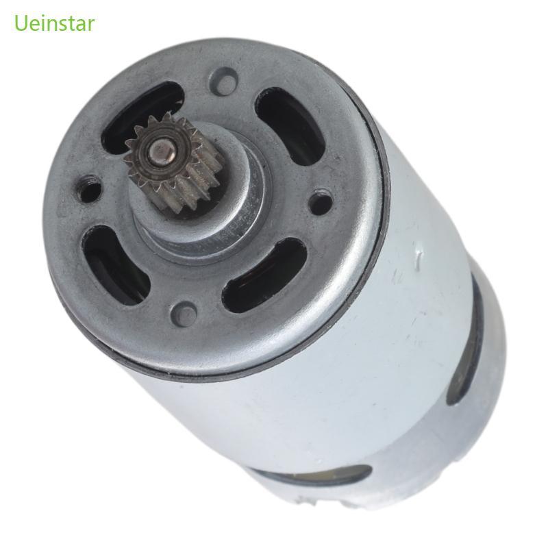 Uein RS550 มอเตอร์ไฟฟ้า 21V 28000RPM อุปกรณ์เสริมแบบพกพาสําหรับเครื่องใช้ในบ้านและเลื่อยขนาดเล็กพร้อ