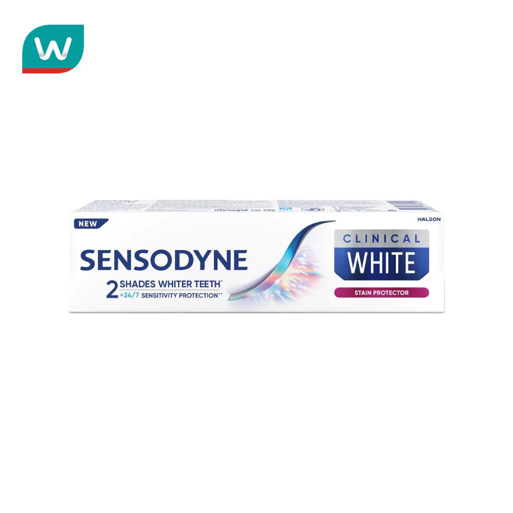 Sensodyne เซ็นโซดายน์ ยาสีฟัน คลินิคอลไวท์ สเตน โพรเทคเตอร์ 100 กรัม