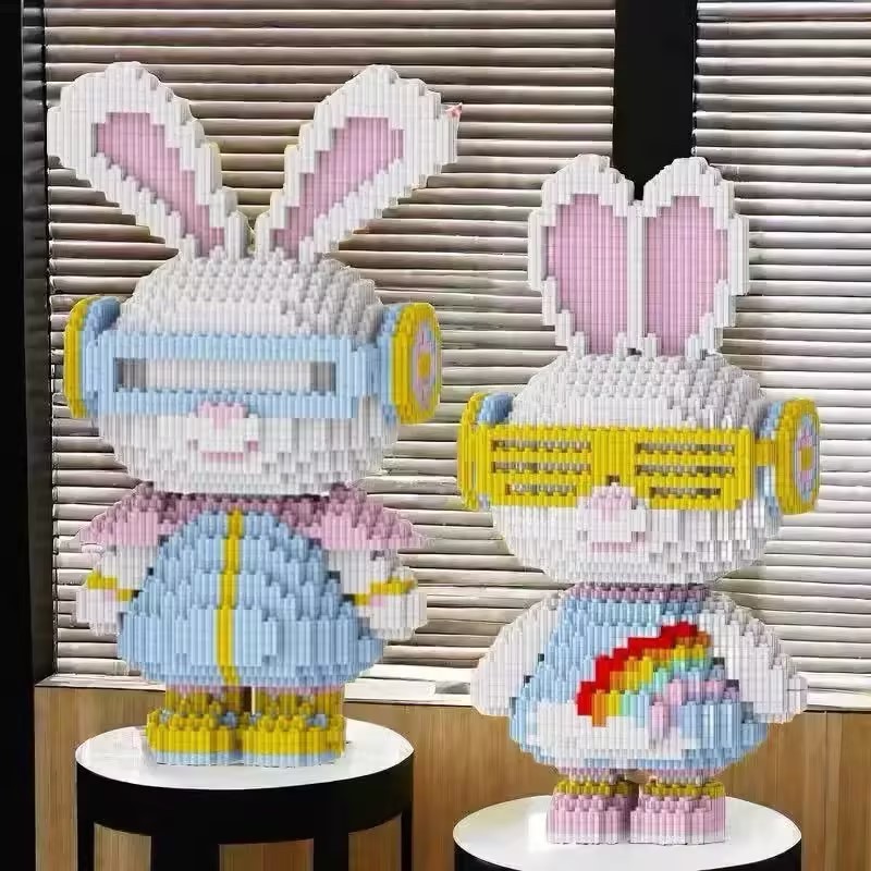 (จัดส่งทันที!!!) บล็อกอาคาร3D ชุด 2 ชิ้น บล็อกตัวต่อ บล็อกตัวต่อขนาดใหญ่ 45ซม บล็อกอาคาร ของเล่นสำหรับเด็ก
